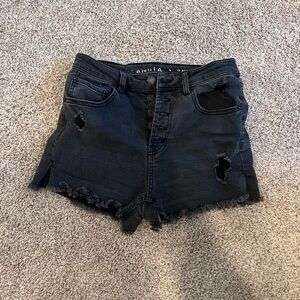 Vanilla Star Distressed Jean Shorts